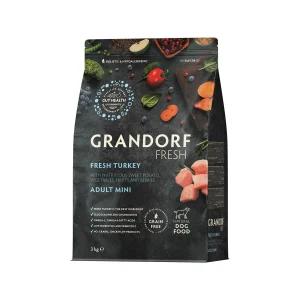Grandorf Fresh Mini Breeds Adult - Pavo - Pienso para Perros
