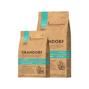 Grandorf Medium & Maxi Breeds Adult - 4 Meat - Pienso para Perros