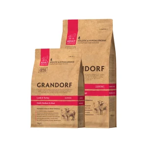 Grandorf Medium & Maxi Breeds Adult - Cordero y Pavo - Pienso para Perros