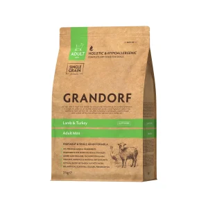 Grandorf Mini Breeds Adult - Cordero y Pavo - Pienso para Perros