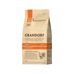 Grandorf Sterilised Adult - Pavo - Pienso para gatos