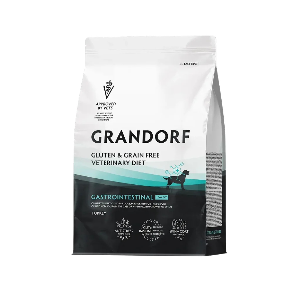 Grandorf Veterinary Diet Dog - Gluten & Grain Free - Gastrointestinal Low Fat