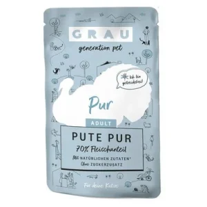 GRAU Adult Sin Cereales 16 x 125 g Puro pavo