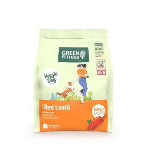 Green Petfood con lenteja roja