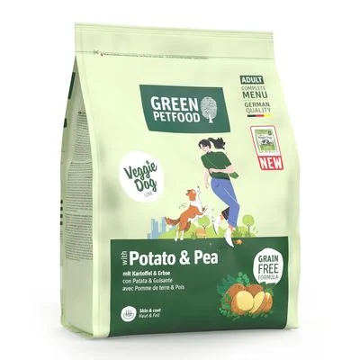 Green Petfood con patata y guisantes 900 g