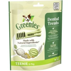 Greenies snacks dentales para perros 170 g / 340 g - Pack Ahorro Teenie 3 x 170 g (66 uds.)