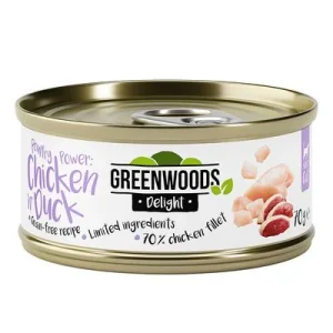 Greenwoods Delight filete de pollo con pato 6 x 70 g