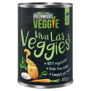 Greenwoods Veggie con yogur, patatas, zanahorias y espinacas 6 x 375 g