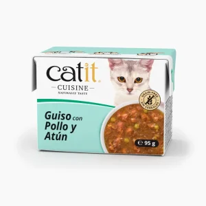 Guiso para Gatos Catit Cuisine con Pollo y Atún
