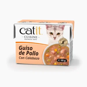 Guiso para Gatos Catit Cuisine Pollo con Calabaza