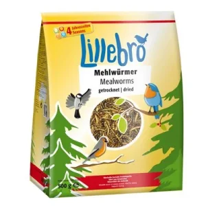 Gusanos de harina Lillebro, deshidratados 500 g