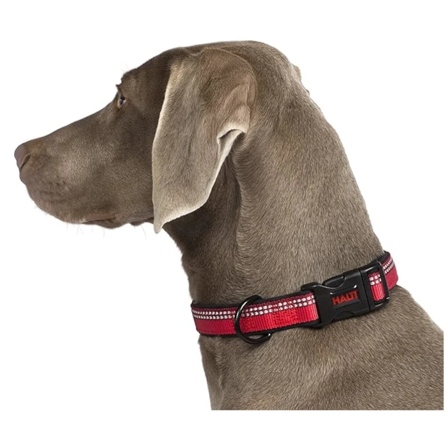 Halti collar acolchado cómodo rojo para perros - Image 2