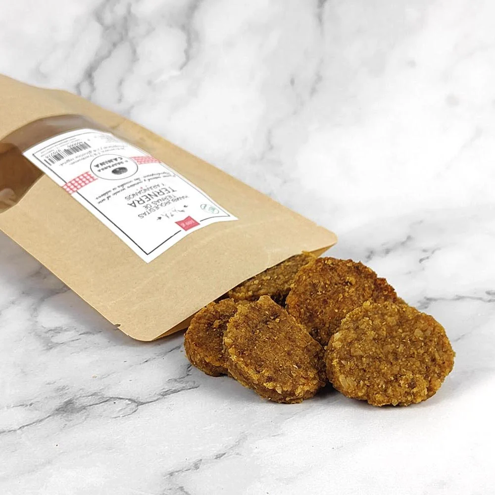 Hamburguesitas tiernas de ternera y frambuesas 100 g