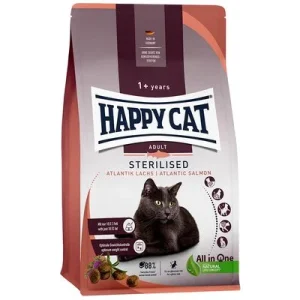 Happy Cat Adult Sterilised con salmón del Atlántico 10 kg