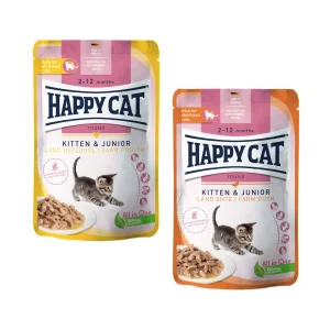 Happy Cat Kitten & Junior - Comida húmeda