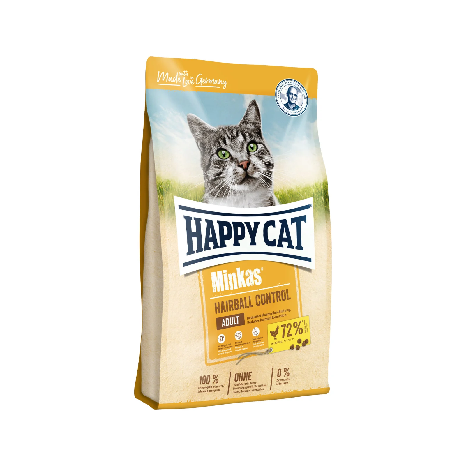 Happy Cat Minkas Adult Hairball Control Ave de corral - Image 2