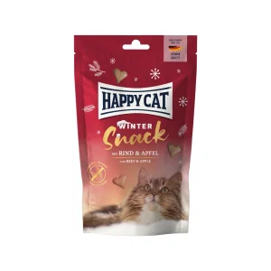 Happy Cat Wintersnack 2026 - Vacuno y Manzana