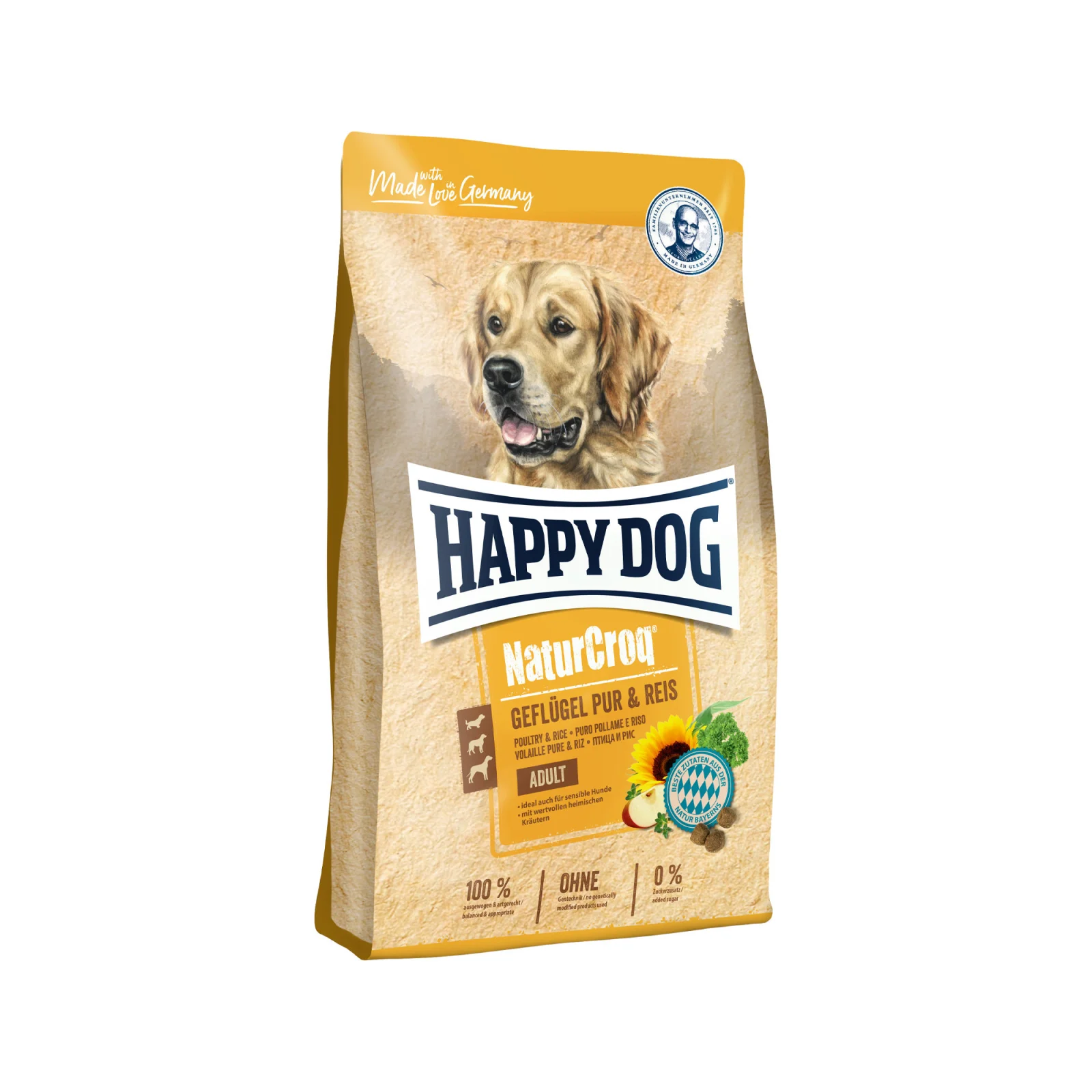 Happy Dog Geflügel Pur & Reis (Ave pura y arroz) - Image 2