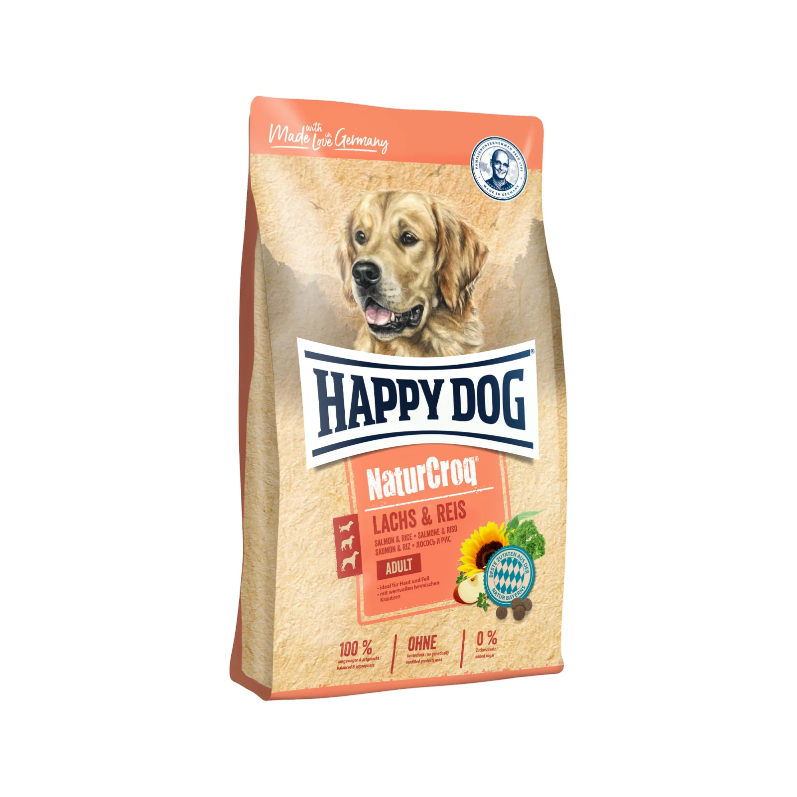 Happy Dog NaturCroq Lachs & Reis (Salmón y Arroz) - Image 2