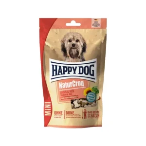 Happy Dog Naturcroq Mini Snack de Entrenamiento Salmón