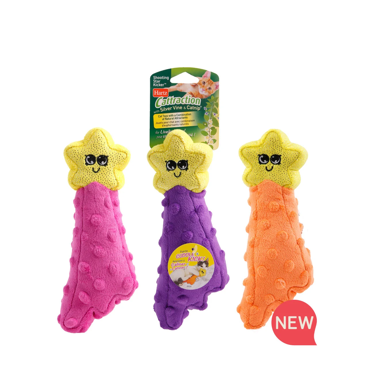 HARTZ CATTRACTION SHOOTING STAR KICKER CAT TOY - Image 2