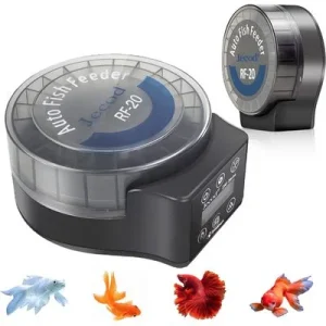 HausPets Dispensador automático de comida para peces, 140 ml Artículo 1