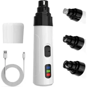 HausPets Lima de uñas eléctrica para perros, silenciosa, USB-C Artículo 1