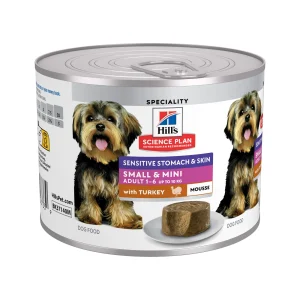 Hill's Science Plan Adult Sensitive Stomach & Skin Small & Mini Mousse - Pavo