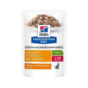 Hill's Prescription Diet - Gato - c/d Urinary Stress + Metabolic - Comida húmeda
