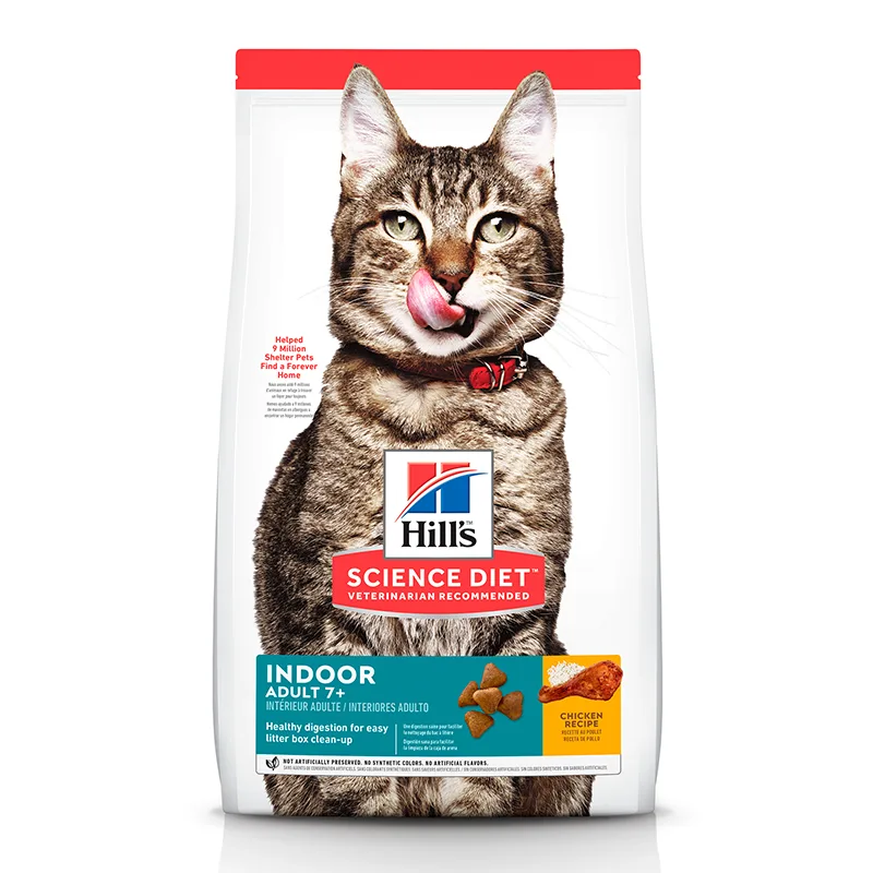 Hills Gato Adulto Indoor 7+ 1.58 KG