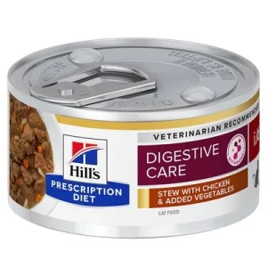 Hill's i/d Prescription Diet Digestive Care estofado con pollo para gatos 24 x 82 g