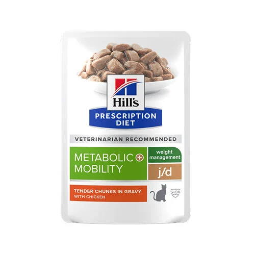 Hill's Metabolic + Mobility - Prescription Diet - Gato - Bolsita de comida - Image 2