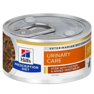 Hill's Prescription Diet c/d Urinary Care estofado con pollo para gatos 12 x 82 g