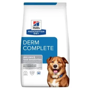 Hill’s Prescription Diet Derm Complete con arroz y huevo 4 kg