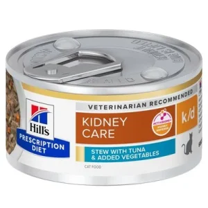 Hill's Prescription Diet k/d Kidney Care Ragout atún y verduras añadidas 24 x 82 g