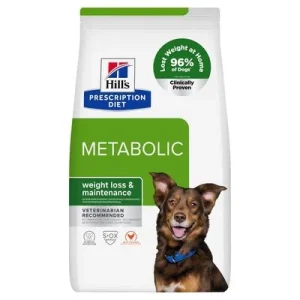Hill's Prescription Diet pienso para perros - Pack Ahorro Metabolic con pollo (2 x 12 kg)
