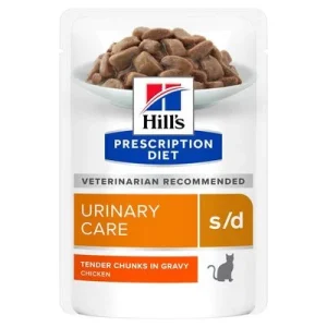 Hill's Prescription Diet s/d Urinary Care con pollo para gatos 12 x 85 g