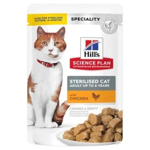 Hill's Science Plan 48 x 85 g en bolsitas para gatos - Pack Ahorro