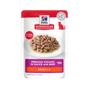 Hill's Science Plan Adult - Ternera - Pouch de comida