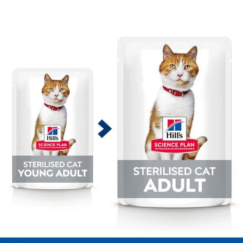 Hill's Science Plan - Feline Adult - Sterilised - Multipack de Sobres - Image 2