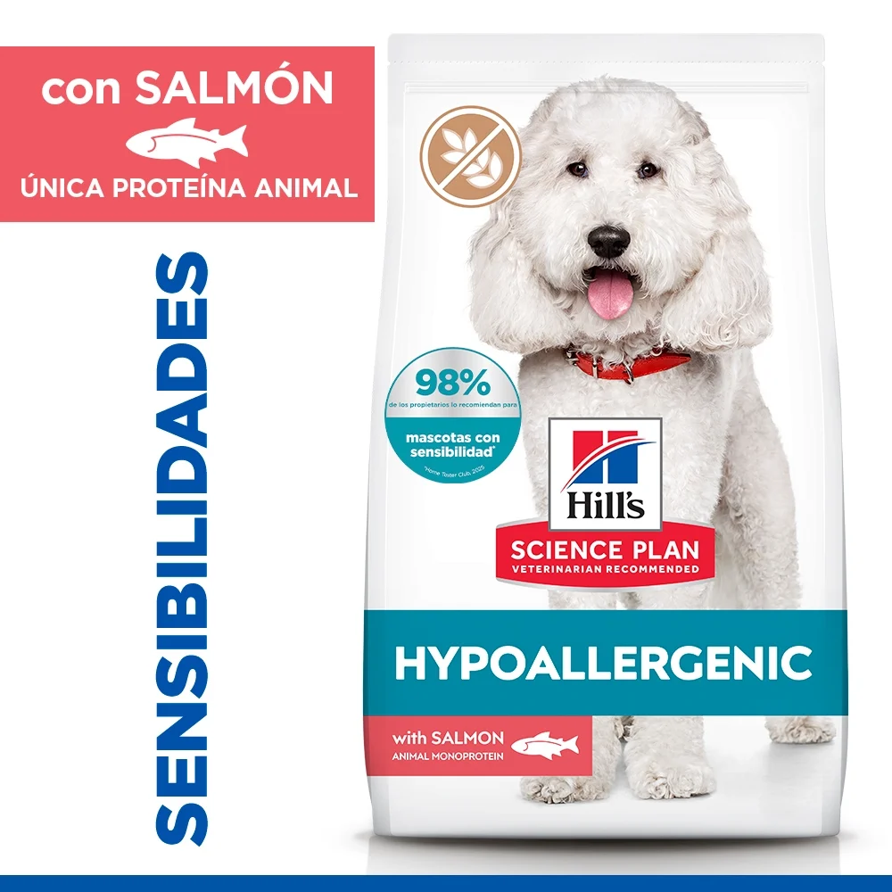 Hill's Science Plan Hypoallergenic Adult Medium Pienso para Perros - Salmón - Image 2