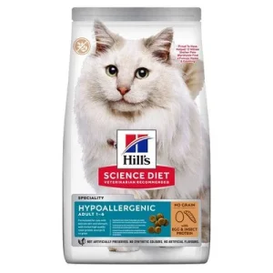 Hill's Science Plan Hypoallergenic Adult No Grain con huevos y proteína de insectos 1,5 kg