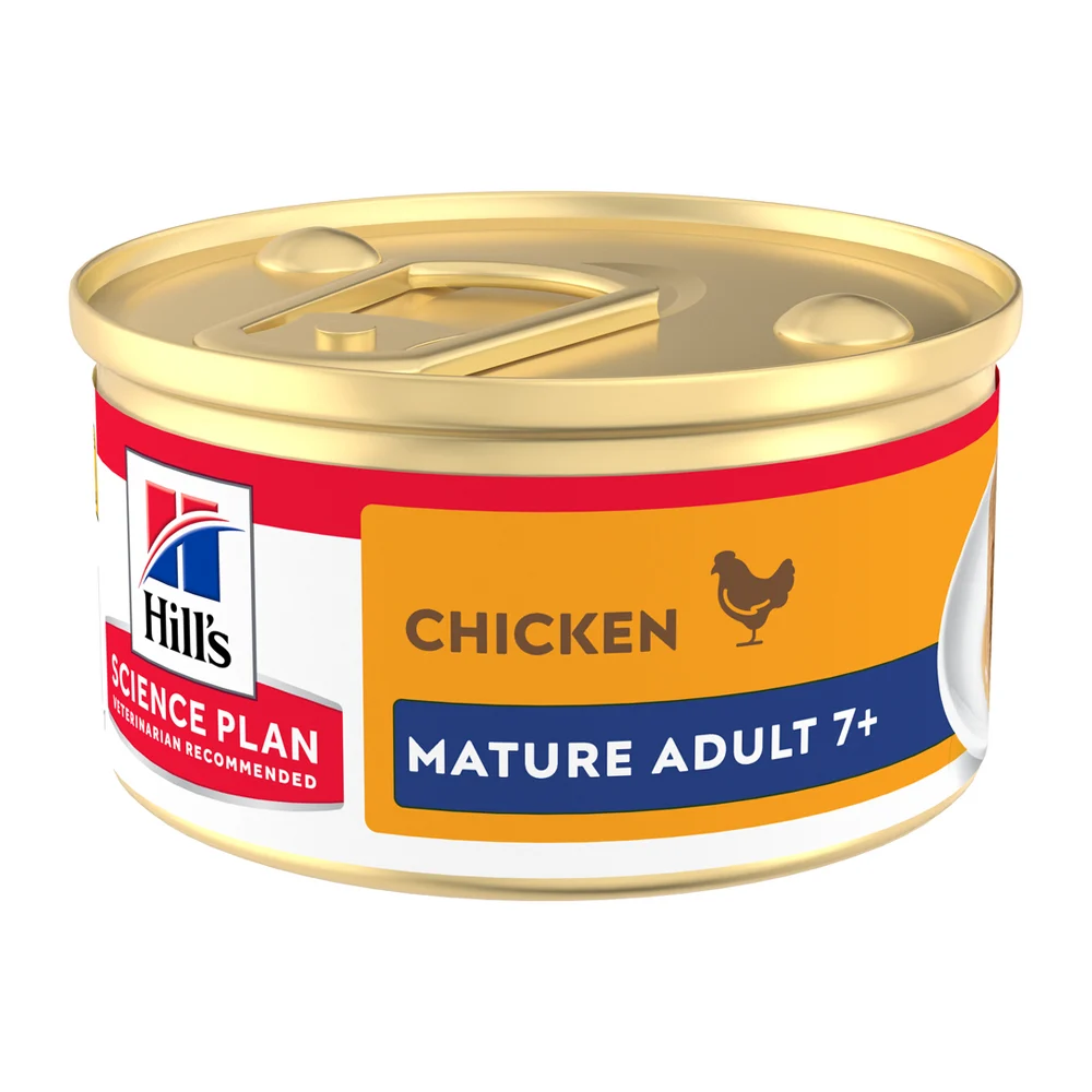 Hill's Science Plan Feline Mature Adult Premium Mousse - Pollo