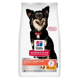 Hill's Science Plan Perfect Digestion Adult 1+ Small & Mini con pollo y arroz integral 6 kg