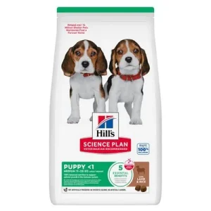 Hill's Science Plan Puppy <1 Medium con cordero y arroz 14 kg