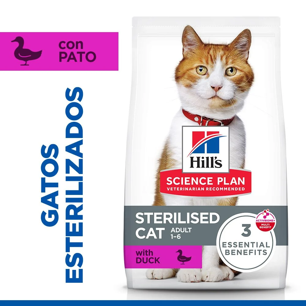 Hill's Science Plan Sterilised Cat - Adult - Pato - Image 2
