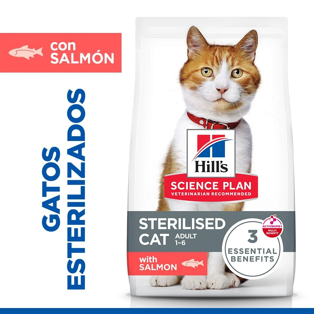Hill's Science Plan Sterilised Cat - Adult - Salmón - Image 2