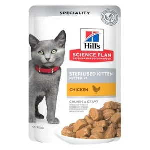 Hill's Science Plan Sterilised Kitten Pollo (12 x 85 g)