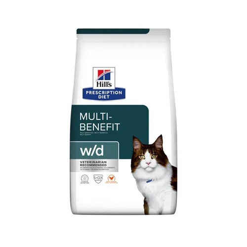 Hill's w/d Low Fat/Diabetes/Colitis - Prescription Diet - Feline - Image 2