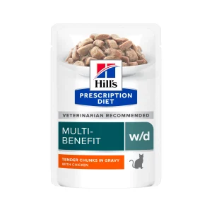 Hill's w/d Multi Benefit - Prescription Diet - Feline - Comida húmeda